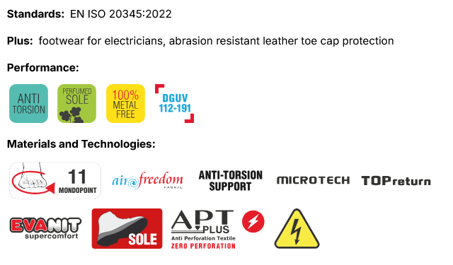 Ажлын гутал FRANKLIN BLACK SB PS E FO SR